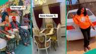 Lady gets 2 cars, house after getting married to 'odogwu' husband, video goes viral on TikTok