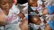 “Don’t Trust Toddlers”: Mother Cries Out as She Nabs Little Daughter Slapping Newborn Baby, Video Stirs Reactions