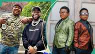 Davido and Cubana Chiefpriest incur backlash as they greet Aki and Paw Paw at event, clip trends