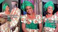 "Handsome guy": Tall man from South Sudan marries Igbo lady in style, wedding video trends