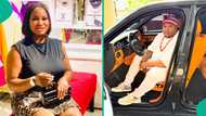 Cubana Cp's 'baby mama' taunts him after Lagos state sealed his restaurant: "Won't revoke d curse"