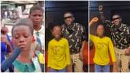 Grace found her: Student who sang "Pour Me Water" word for word meets Kizz Daniel, they perform in video