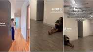 "Peace of mind has no price": Lady rents a new apartment herself, moves in without any furniture, shares video