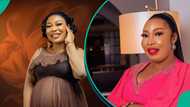 Bimpe Akintunde welcomes baby three year after marrying polygamist, shares photos: “Congratulations”