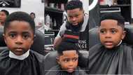 "Who born this pikin?": Gorgeous kid gets clean cut, leaves Netizens mesmerized with stunning look