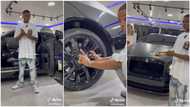 "You can't hear any noise outside when driving this car": Nigerian man talks about Rolls Royce Wraith in video