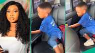 Little Boy Cries as He Rejects Mum’s Car Ride, Prefers Bike After School Hours, Video Trends