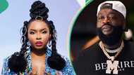 Yemi Alade speaks on upcoming project with Rick Ross on IG live: "Love to see how far she has come"