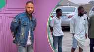 Emotional moment Trinity Guy gifted brothers who pick rusted iron N50,000, begged people to help them