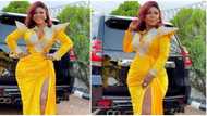 Red carpet inspo: Destiny Etiko rocks N30k dress for movie role, it took 48 hours to create
