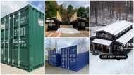 "I want this design": Wife & hubby transform 2 shipping containers into cute house, video stirs reactions