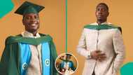 Caleb University graduate trends as he emerges top student in his department, wins 7 awards