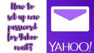 How to set up new Yahoo mail password