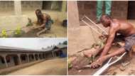 Physically challenged man sells himself to school owner, inspires job vacancy & gets employed, photos wow many