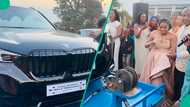 Bride cries, dances as she receives BMW car from husband on wedding day, video trends