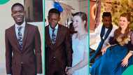 Nigerian man who married white woman says wedding costs less than N300,000, gives expenses breakdown
