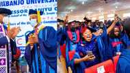 Joy as Ogun state governor, Dapo Abiodun gives N1m each, automatic employment to best graduating students