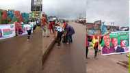 2023: 'OBIdients' embark on cleaning exercise in Enugu, share Peter Obi fliers