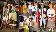 Old couple wear the clothes people forget in their shop, model them to become big fashion stars