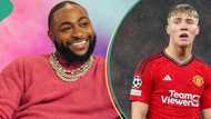 UCL: Davido teases Manchester United fans after 4-3 defeat to FC Copenhagen, people react