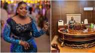 "Na Abuja you dey stay now?" Eniola Badmus shows off office with lavish and exquisite furniture