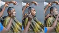 Video of stylist using Math rulers to dye hair cracks peeps up: "When engineering student starts side hustle"
