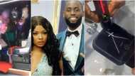 Emmarose shippers surprise BBNaija couple with original dazzling diamond chain and a truckload of gifts