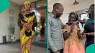 Mercy Johnson breaks down as she meets Dunsin Oyekan for the first time, prays for actress' daughter