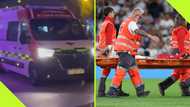 Real Madrid star rushed to hospital after suffering nasty injury