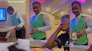"Black and beautiful": Nigerian man falls in love with waitress who served him food in hotel room, video goes viral