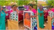 "See money all around me": Actress Ebele Okaro sheds tears of joy as Ruth Eze surprises her on birthday