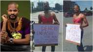 ASUU: “No let our education bend like aunty Ble Ble bonanza ikebe”, influential celebrity stages 1-man protest