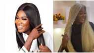 Video of Mercy Johnson rocking blond wig leaves fans with mixed feelings: "It's not giving o"