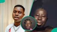 Peller gives groundnut seller and daughter N1 million, girl's low-key reaction stirs drama