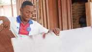 23-year-old undergraduate who combines schooling with furniture work advises youths to create employment