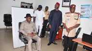 Photos emerge as ex-President Goodluck Jonathan is licensed to drive again