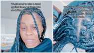 "We need to take a stand": UK-based lady cries out after paying N92k for scanty braids