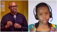 Goosebumps, shouts as 8-year-old girl delivers emotional speech as Peter Obi visits Houston, video emerges