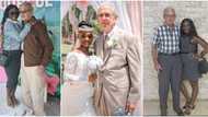Photos Emerge as 24-Year-Old Lady Marries 85-Year-Old White Man Older Than Her Grandpa, Wants Two Kids
