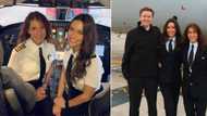 Family Goals: Photo shows mother, son & daughter who are all pilots, many praise them