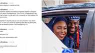 Nigerian man who met his wife on LinkedIn shares screenshots of 1st conversation between them, many react