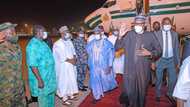 Breaking: President Buhari returns after London medical check-Up