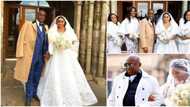 Rita Dominic: 7 fun and memorable moments from actress' star-studded white wedding in Yorkshire