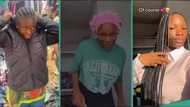 Nigerian lady over the moon as she leaves country to UK, video shows her dancing energetically