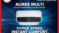 Ariston redefines the Water Heating Category in Nigeria, Introduces Aures range of Electric Instant Water Heaters