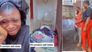 "Everything is rubbish": Okrika seller who bought N350k bale of clothes weeps after opening goods