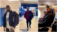 "Na your body go hear am": Man who travelled down to Nigeria to vote flies back to US, shares photos