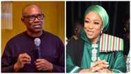 Bidiyon Gabatarwar Da Ƴar Takarar APC Ta Yi Wa Peter Obi A Coci Ya Janyo Cece-Kuce A Soshiyal Midiya