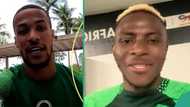 From cleaning gutters to record signing: Troost Ekong interviews Osimhen in Super Eagles’ jersey
