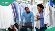 Lady in disbelief as late husband's dry cleaner shows up to collect his money days after his demise